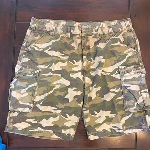 Carhartt Camouflage Cargo Shorts